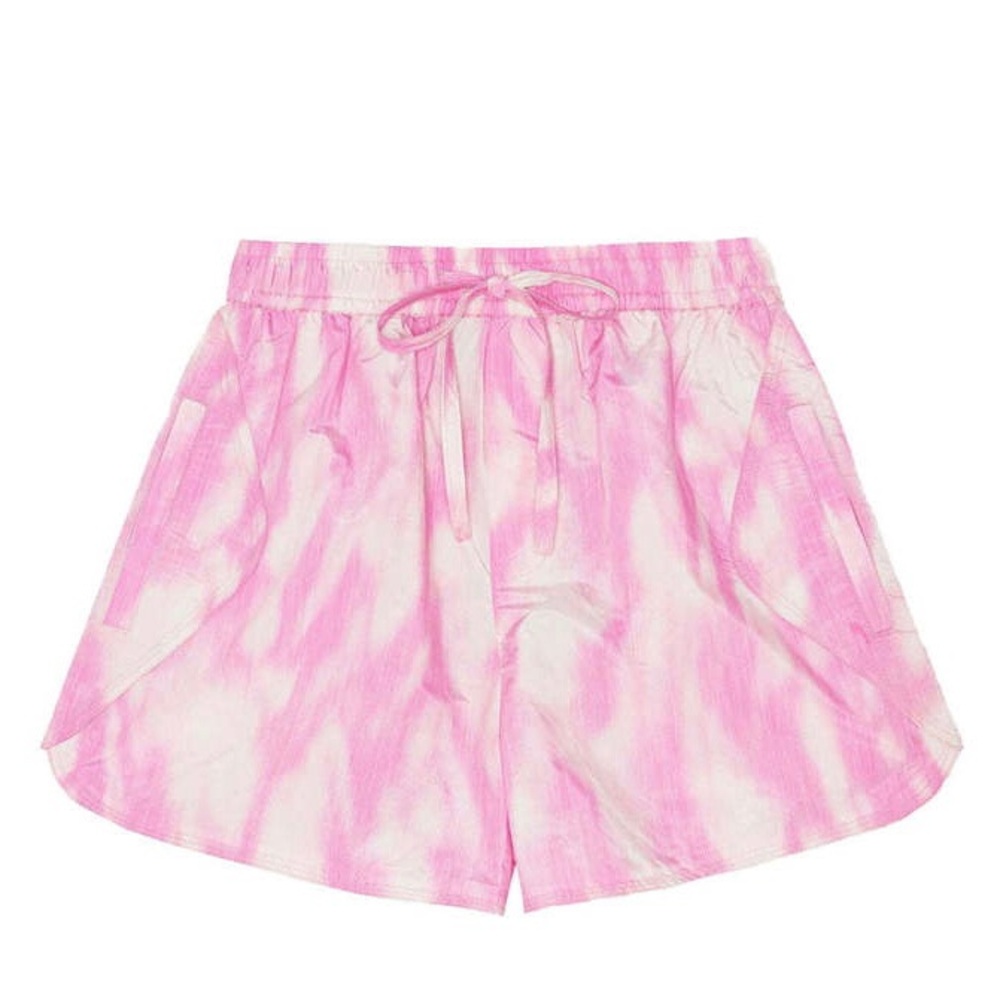 NWT Ganni Tech Fabric Shorts - Dreamy Daze Phlox Pink